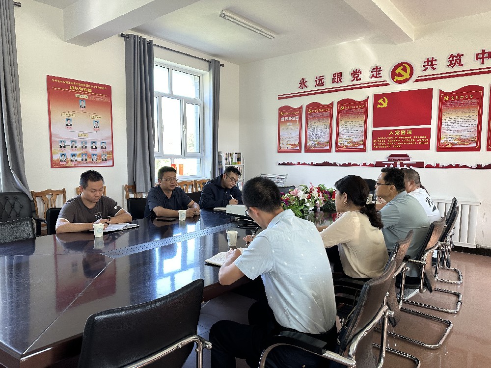 奎屯市诚洁环保科技有限责任公司 迎接克拉玛依市卫健委考察组实地考察